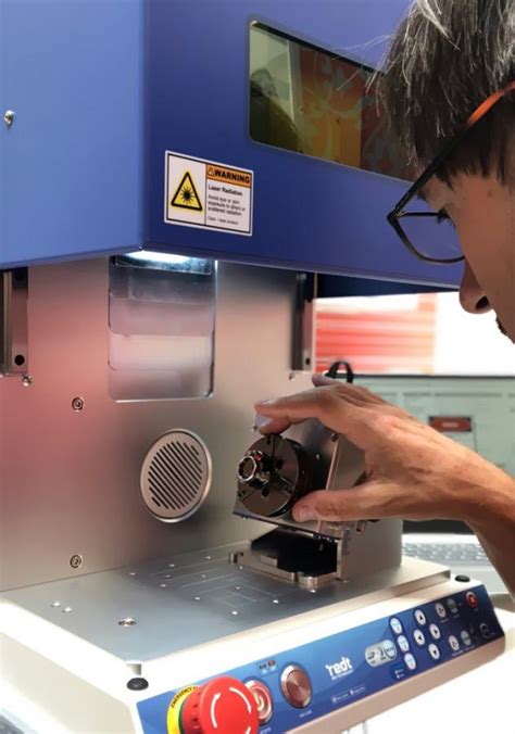 Lasergravur in Aktion